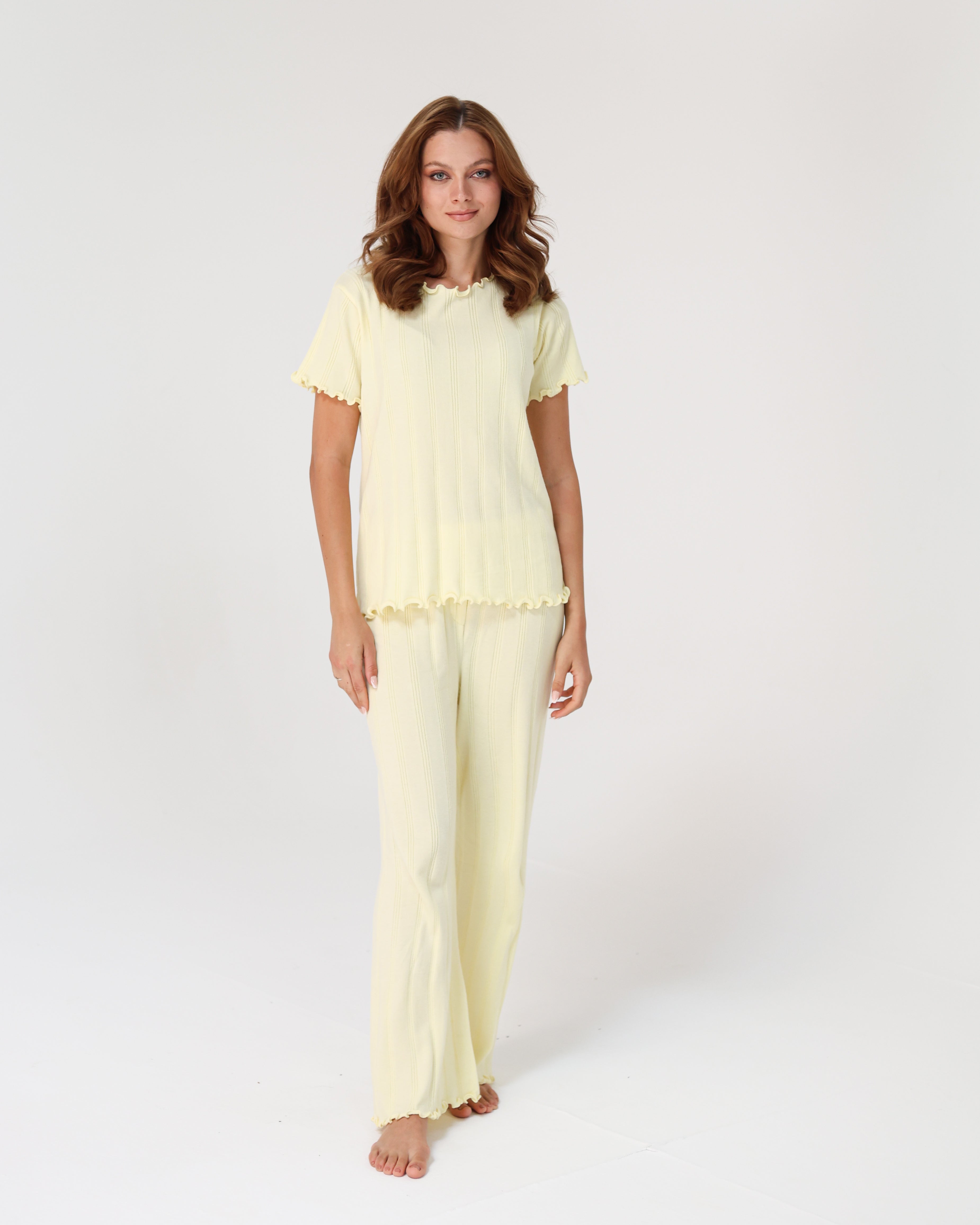 Lazy Girl Pijama - Yellow