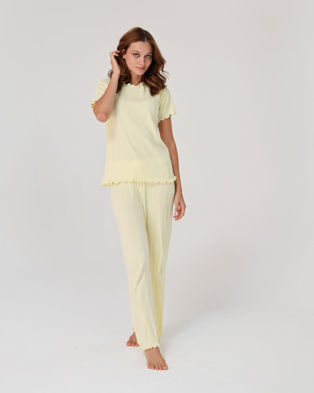 Lazy Girl Pijama - Yellow