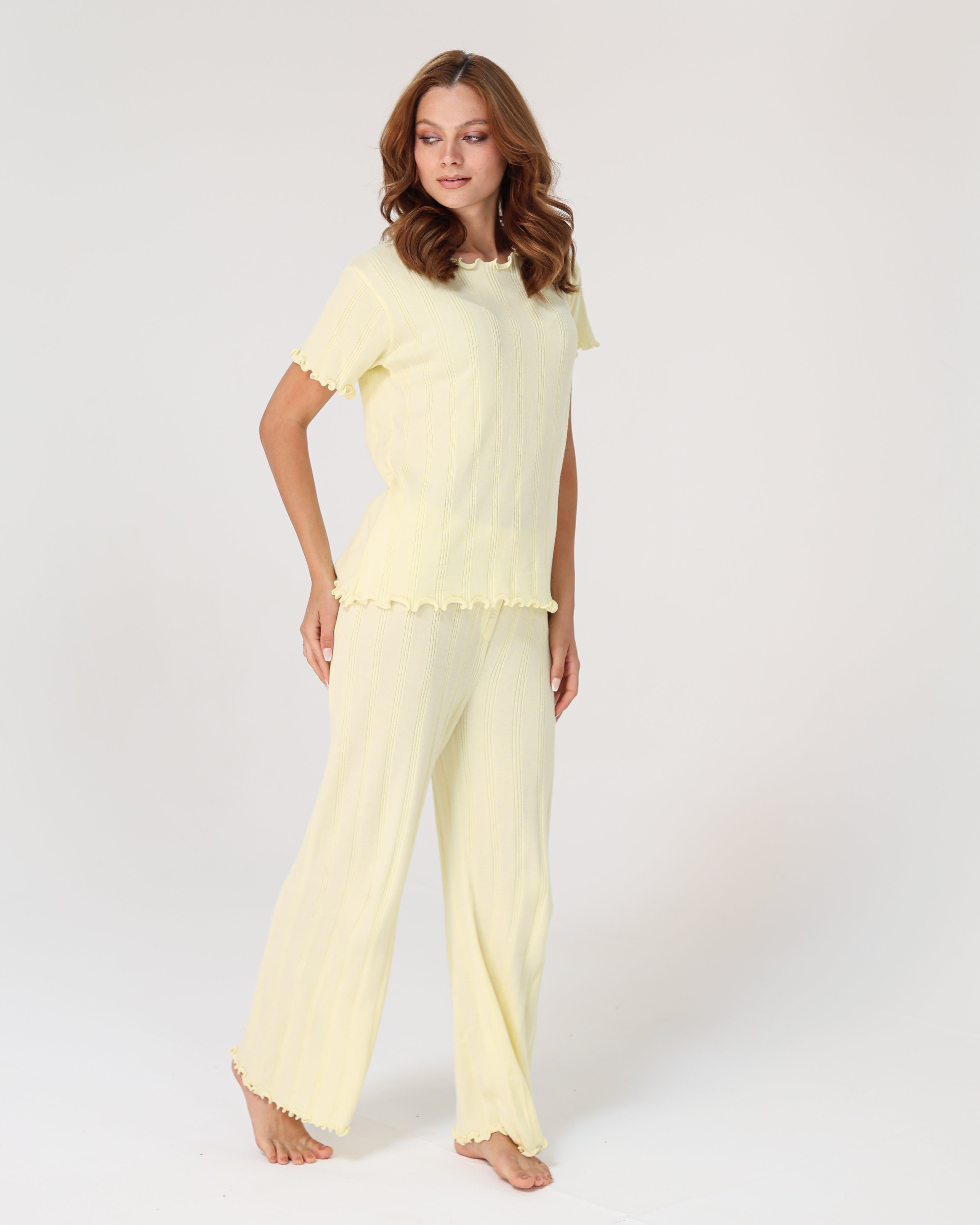 Lazy Girl Pijama - Yellow
