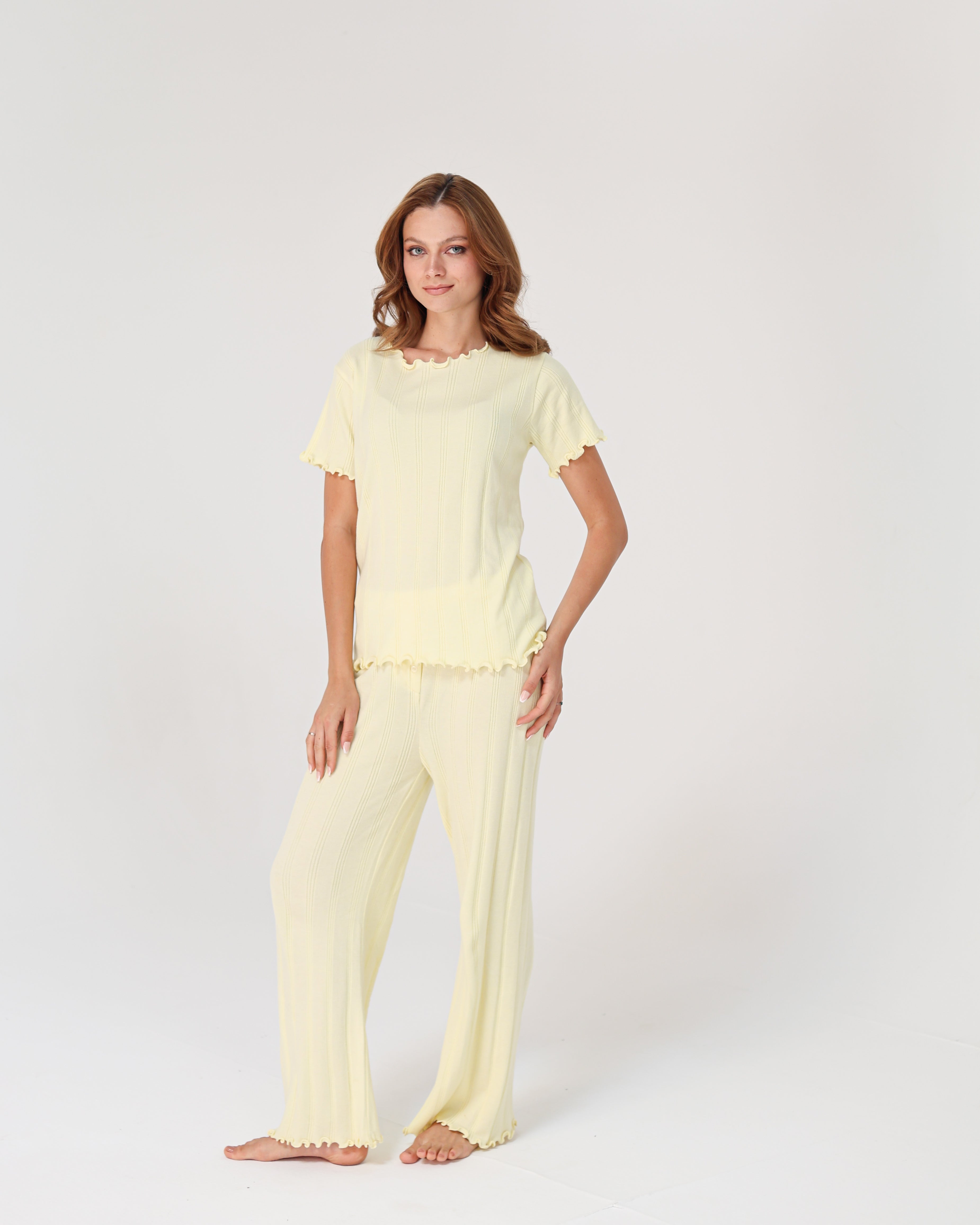 Lazy Girl Pijama - Yellow